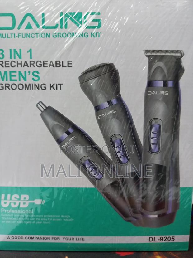 DALING 3 in 1 Men's Grooming Kit (DL-9205) - thumbnail 2