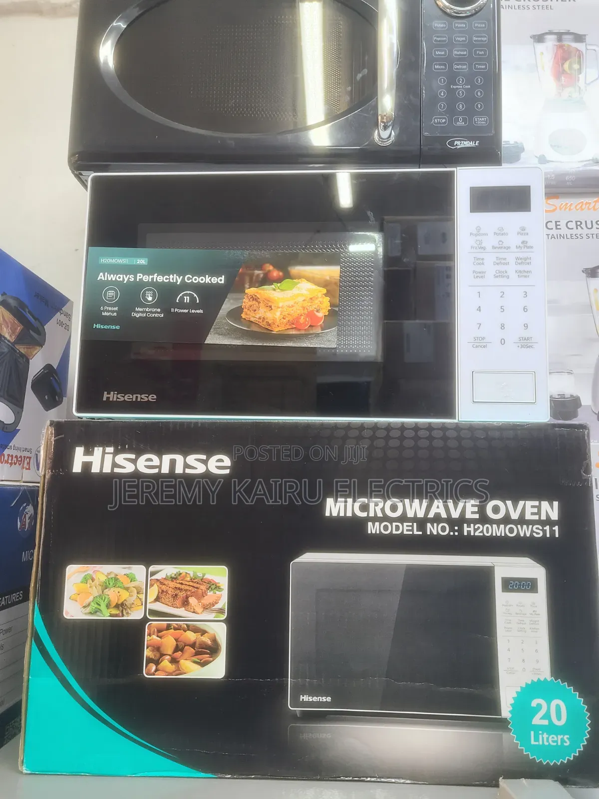 Hisense 20Litres Digital Microwave (White