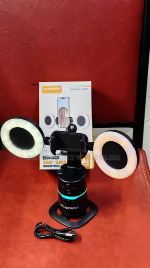 Smart Face Follow Phone Stand for TikTok Live Streaming AI Face.