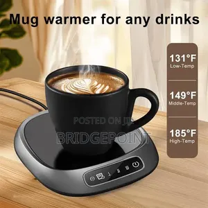 Elegant Constant Temperature Warmer Heater Coaster for Home or Office.
