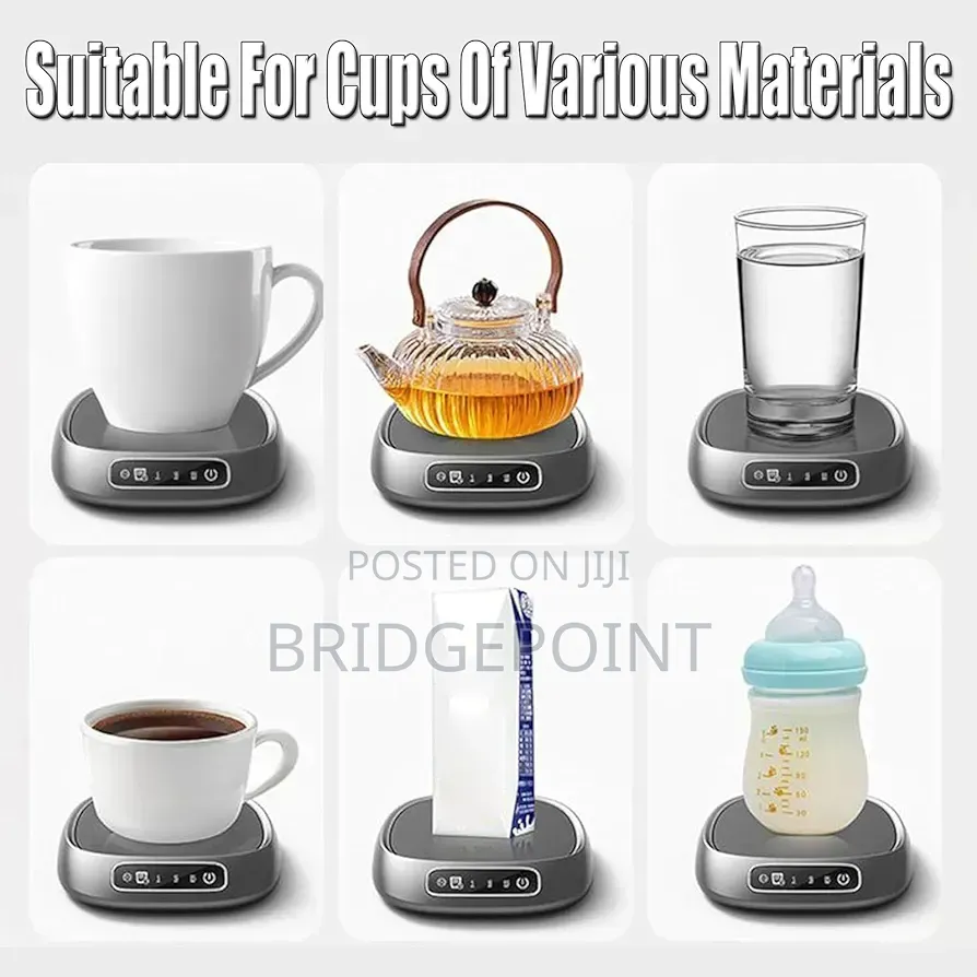 Elegant Constant Temperature Warmer Heater Coaster for Home or Office.