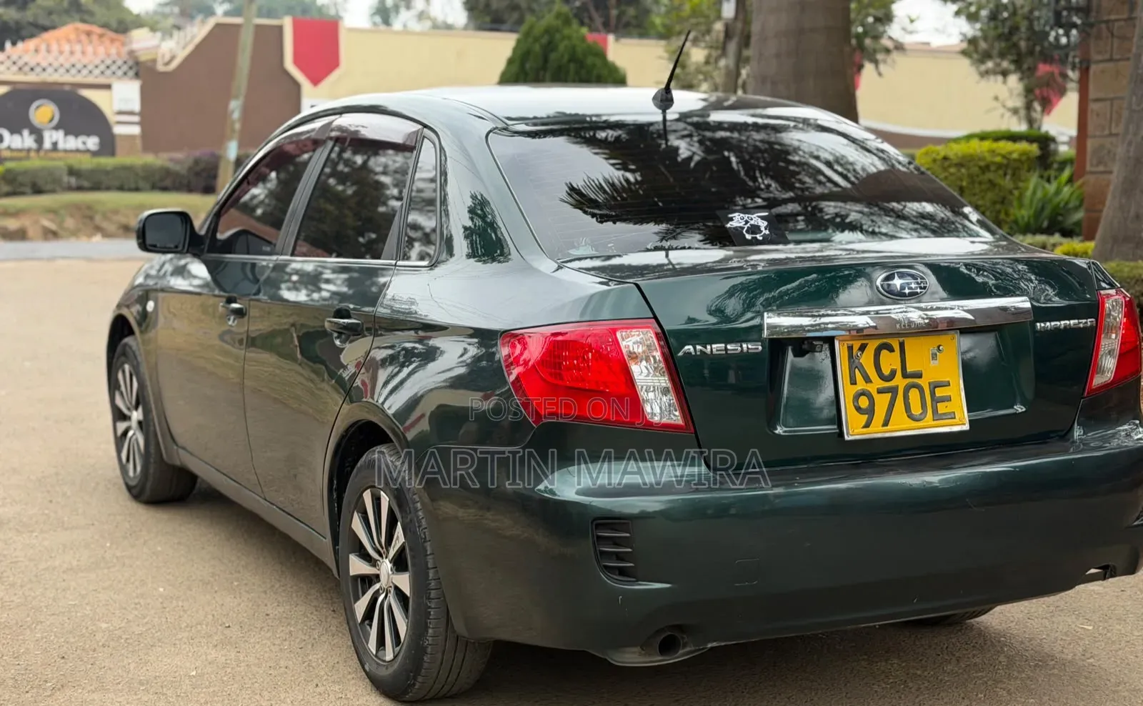 Subaru Impreza 2010 Green