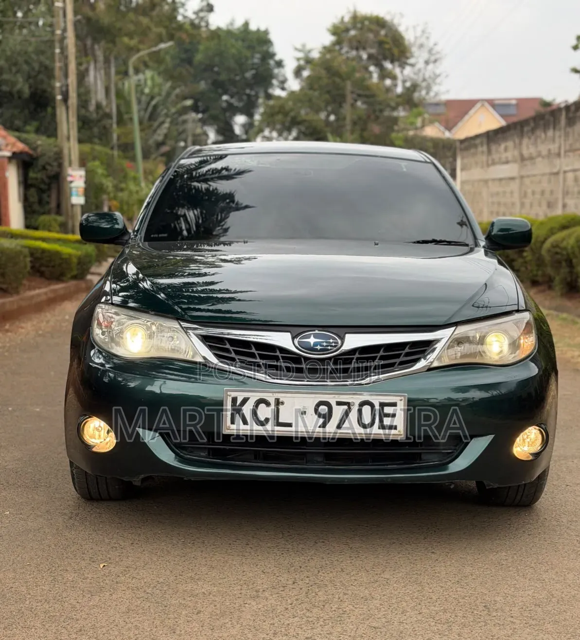 Subaru Impreza 2010 Green