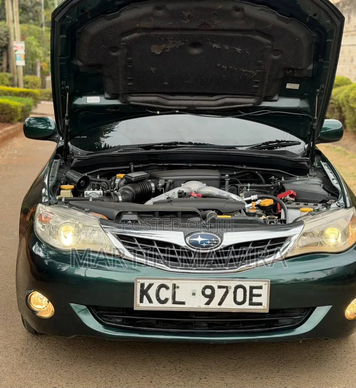 Subaru Impreza 2010 Green