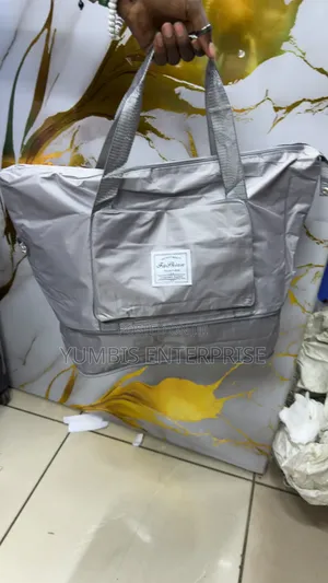 Grey Expandable Foldable Travel Bags at 750