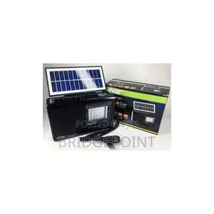 Solar Powered Bluetooth, Mp3 Player, FM Radio With Torch