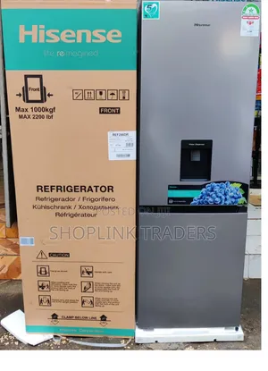 Hisense 268L No Frost Bottom Freezer Fridge With Water Dispenser