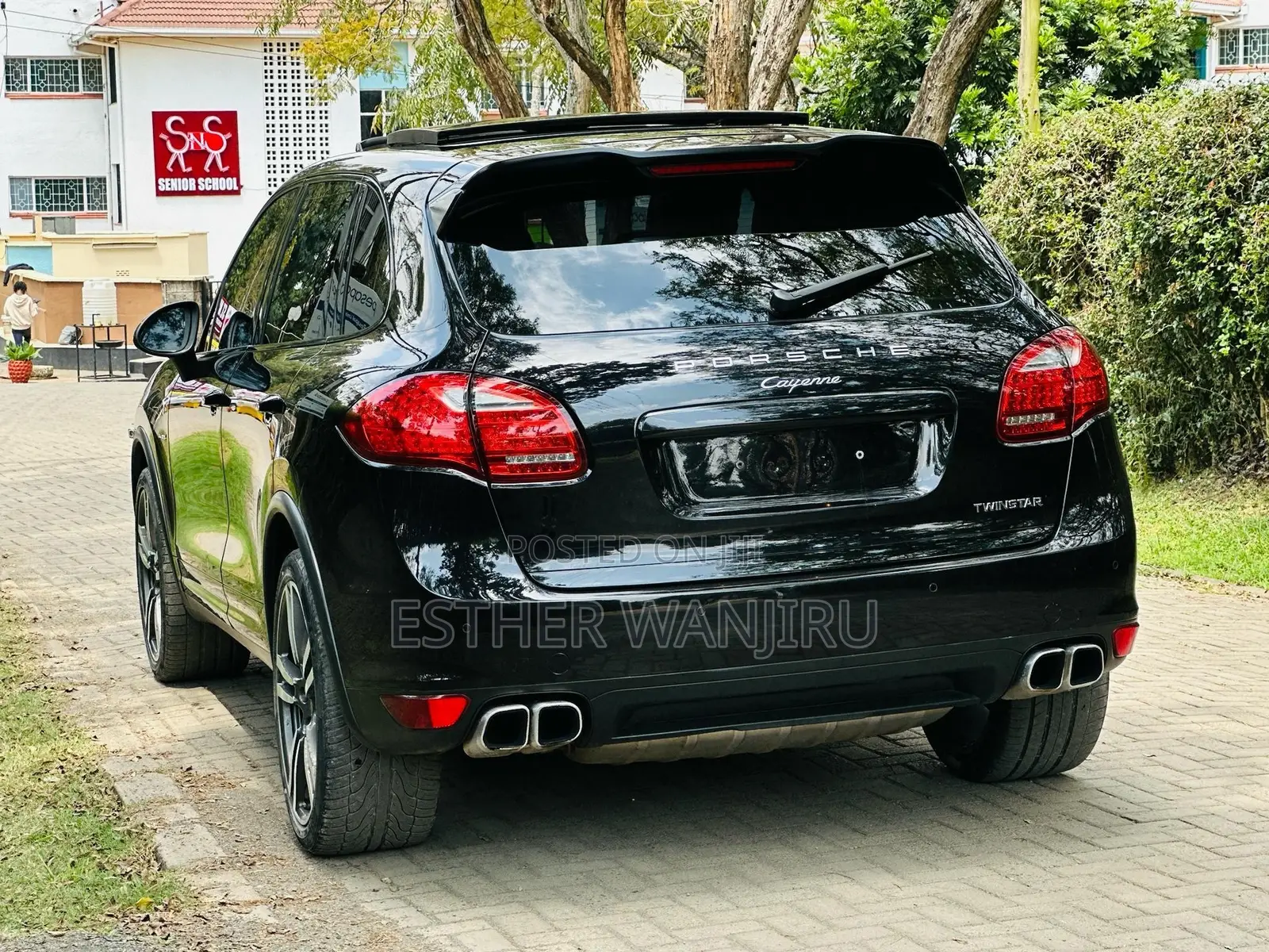Porsche Cayenne 2014 Black