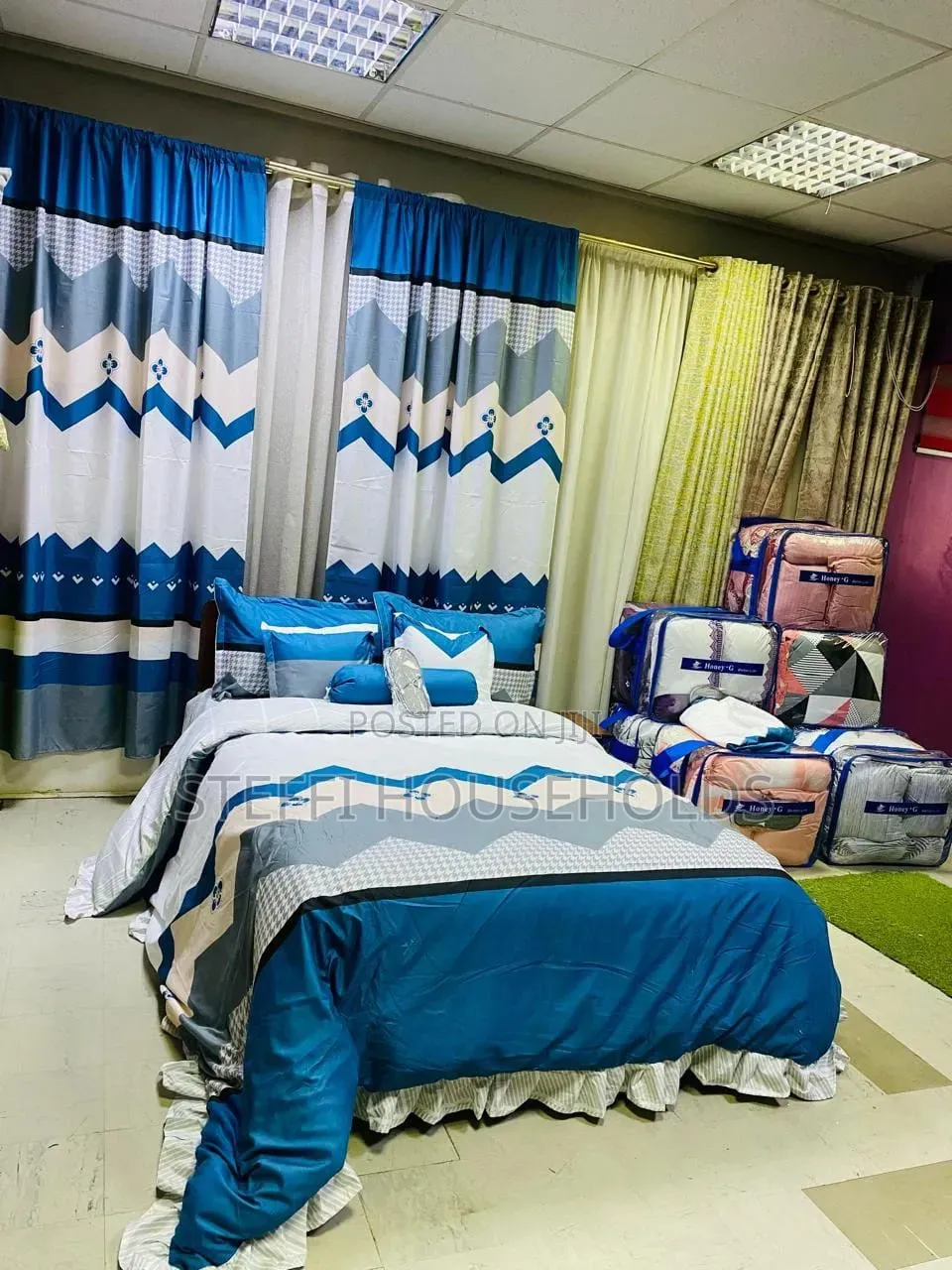 Duvet With Matching Curtains