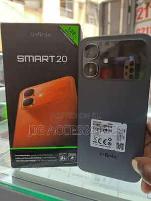 New Infinix Smart 20 128 GB Black