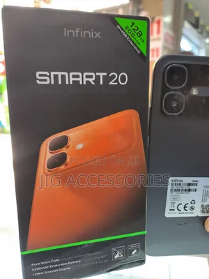 New Infinix Smart 20 128 GB Black