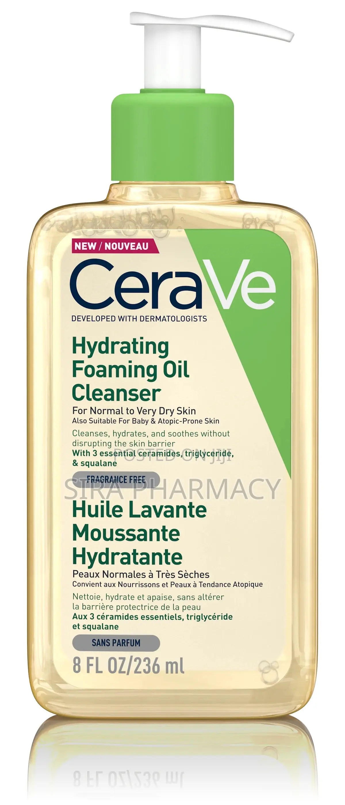 Cerave Hydrating Foaming Oil Cleanser