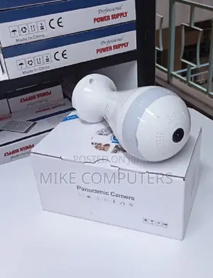 V9 Camera Bulb (V380 App) – Smart WiFi Camera for Home Office