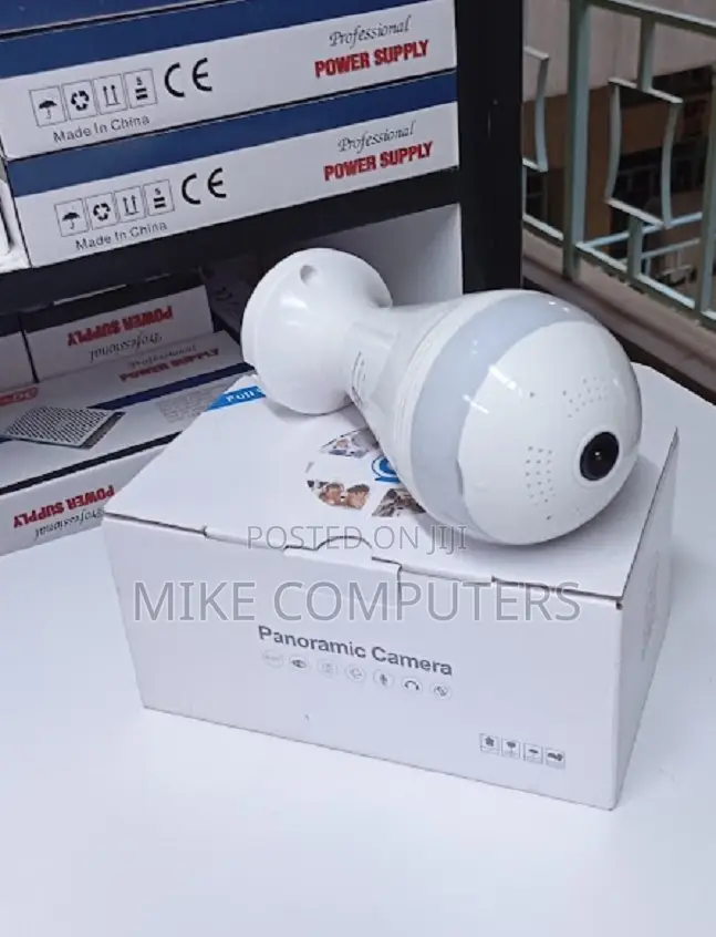 V9 Camera Bulb (V380 App) – Smart WiFi Camera for Home Office