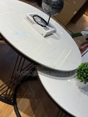 Modern Luxury 2 in 1 Pure Marble Table