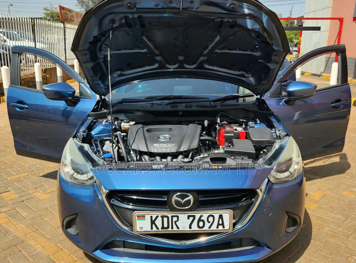 Mazda Demio 2017 Blue