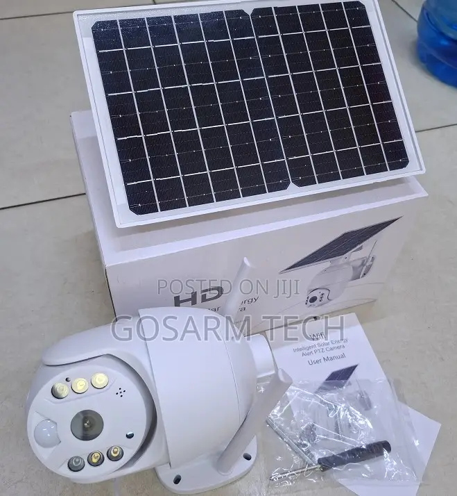 Solar Powered / 4G / Single Lens Ubox Outdoor CCTV Camera