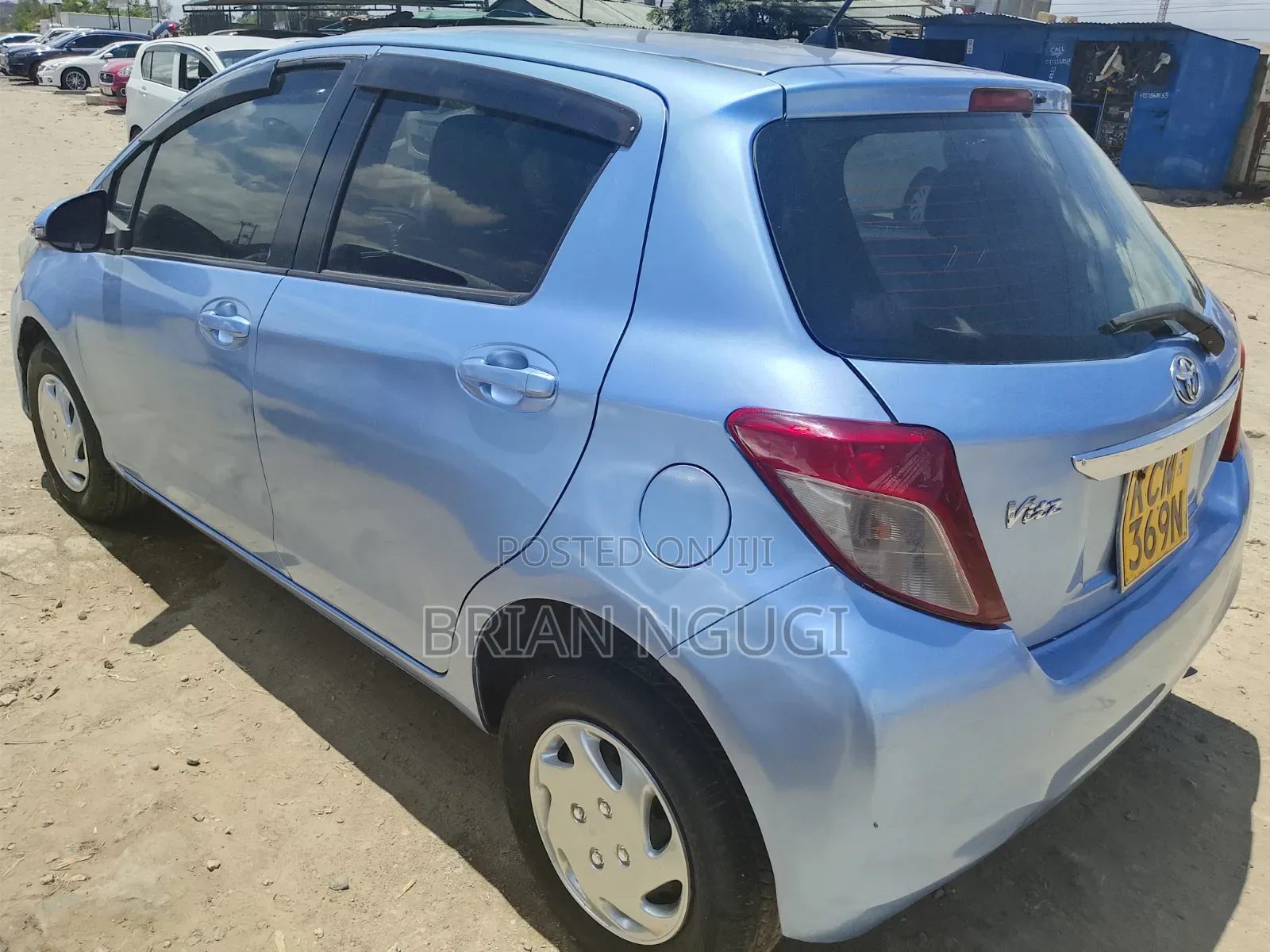Toyota Vitz 2013 Blue