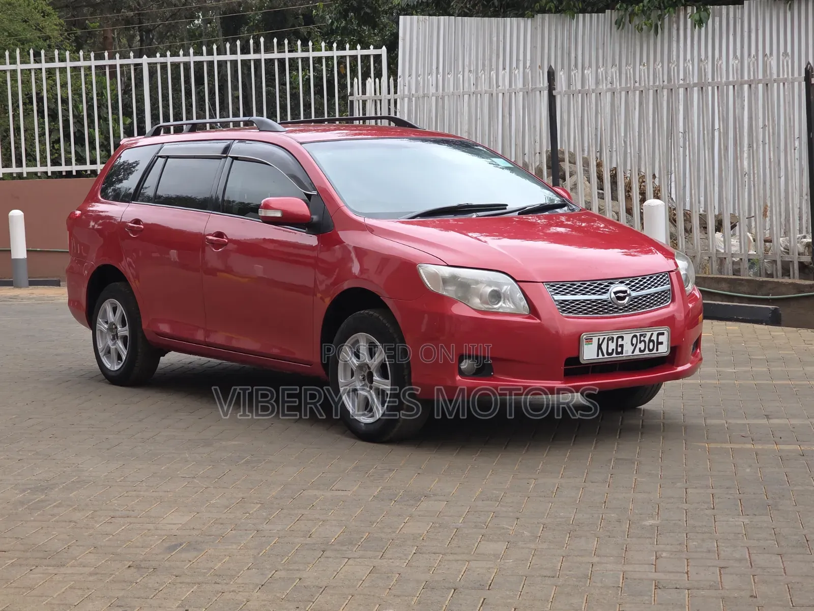 Toyota Corolla Fielder 2008 Red
