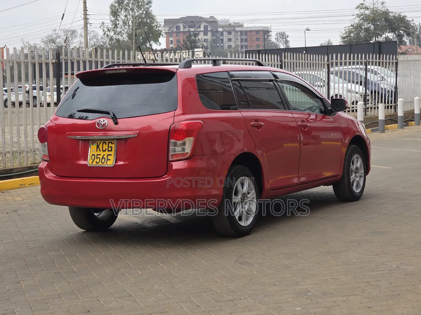 Toyota Corolla Fielder 2008 Red