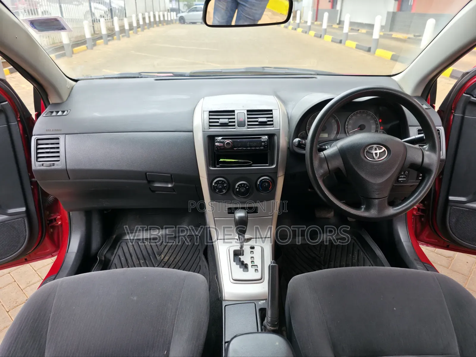 Toyota Corolla Fielder 2008 Red