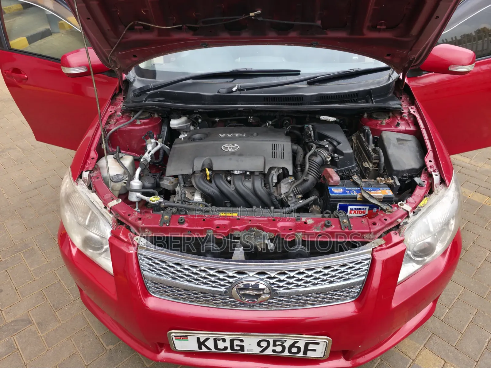 Toyota Corolla Fielder 2008 Red