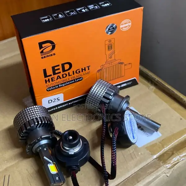 . D2S 55W LED Headlight Bulb – High Brightness Replacement