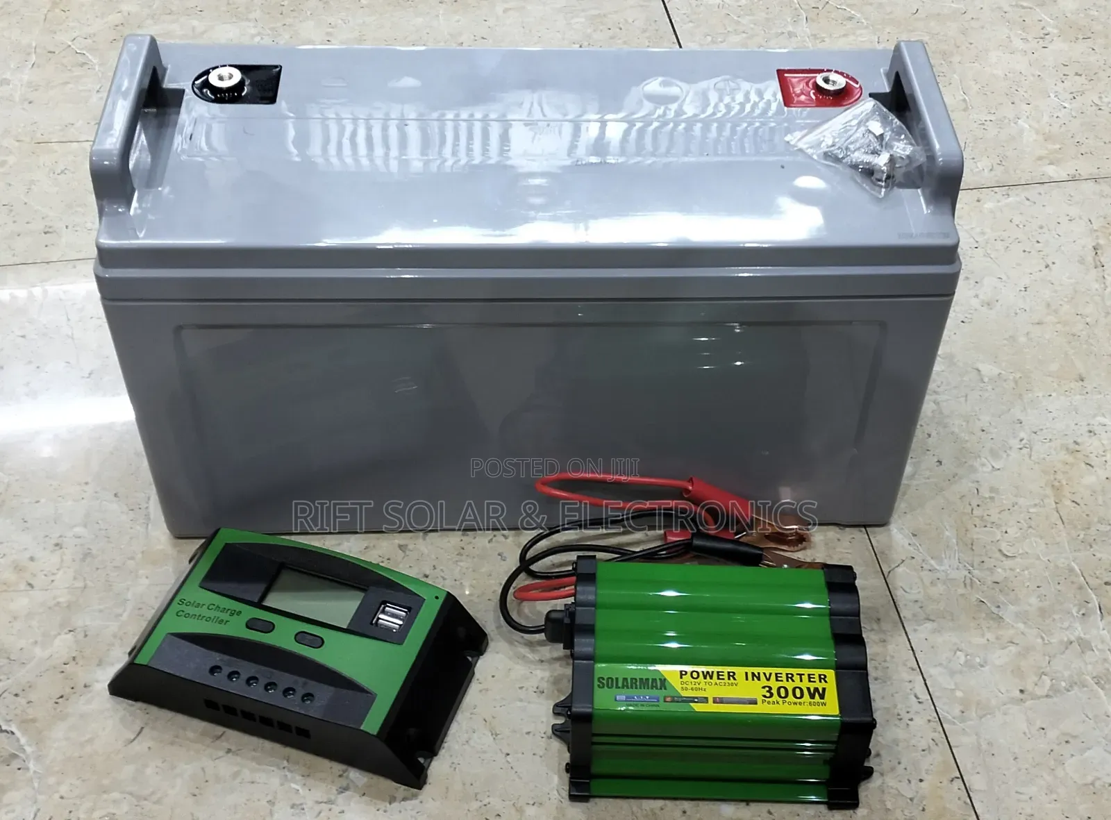 250Watts Full Kit - 150Ah Battery - 300w Inverter - 30A Controller