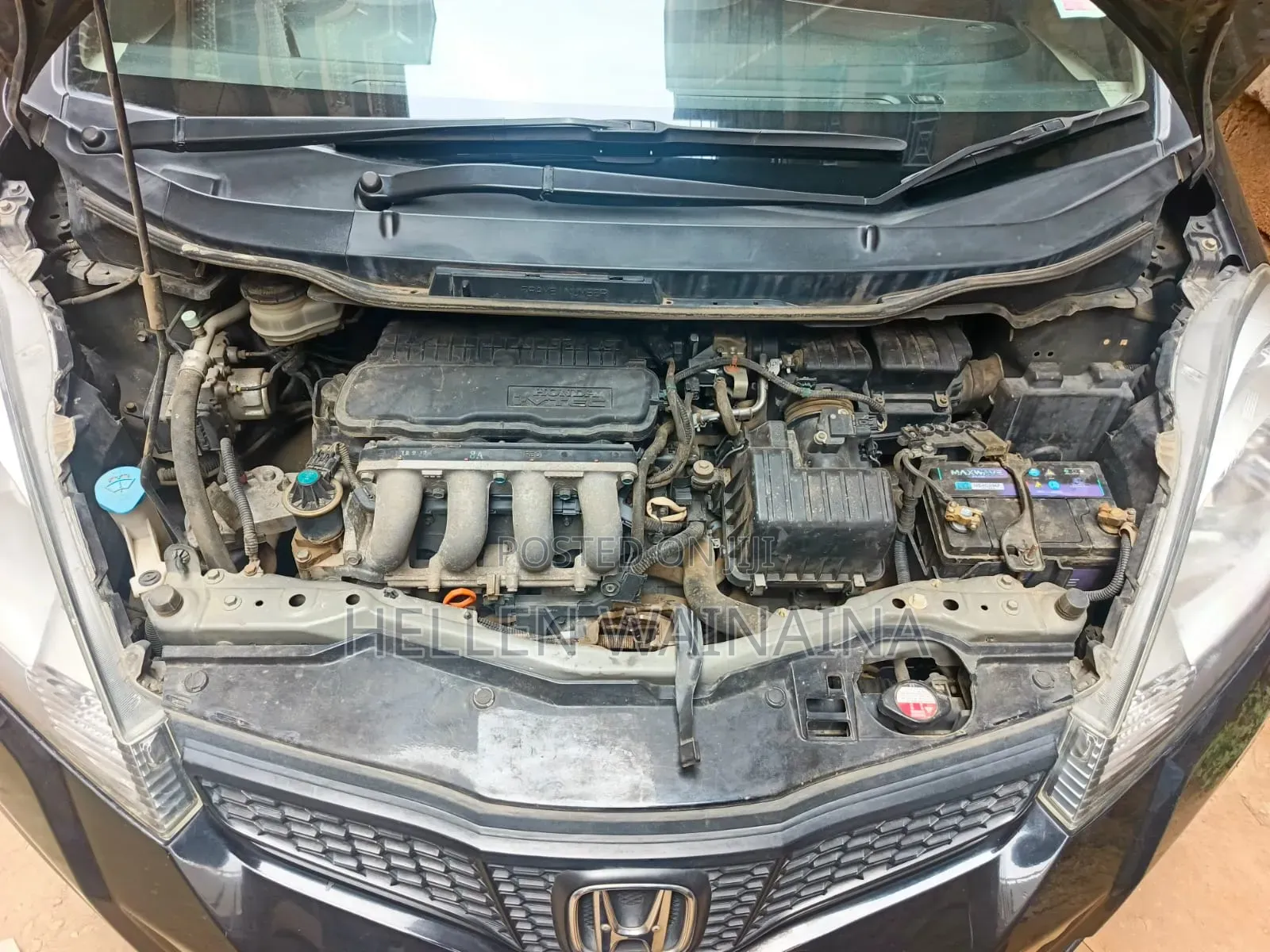 Honda Fit 2012 Black