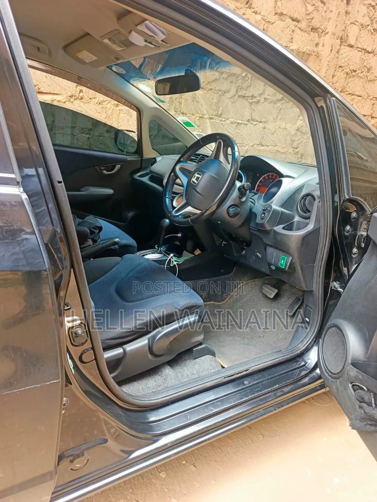 Honda Fit 2012 Black