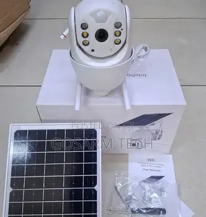 Ubox Outdoor 4G SIM Solar Camera Single Lens PTZ Remote Surveillance