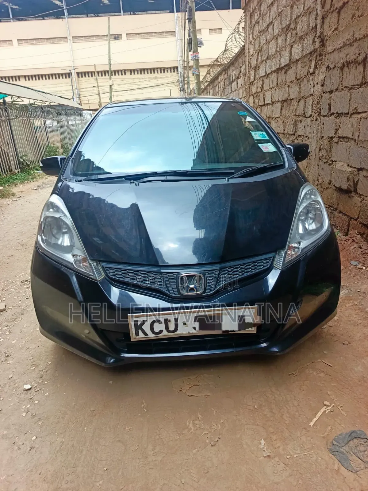 Honda Fit 2012 Black