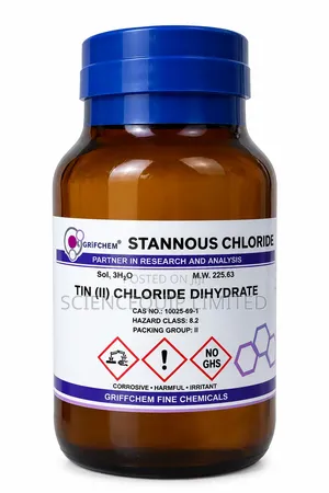 Tin (II) Chloride (Stannous Chloride Dihydrate) – 100G LR