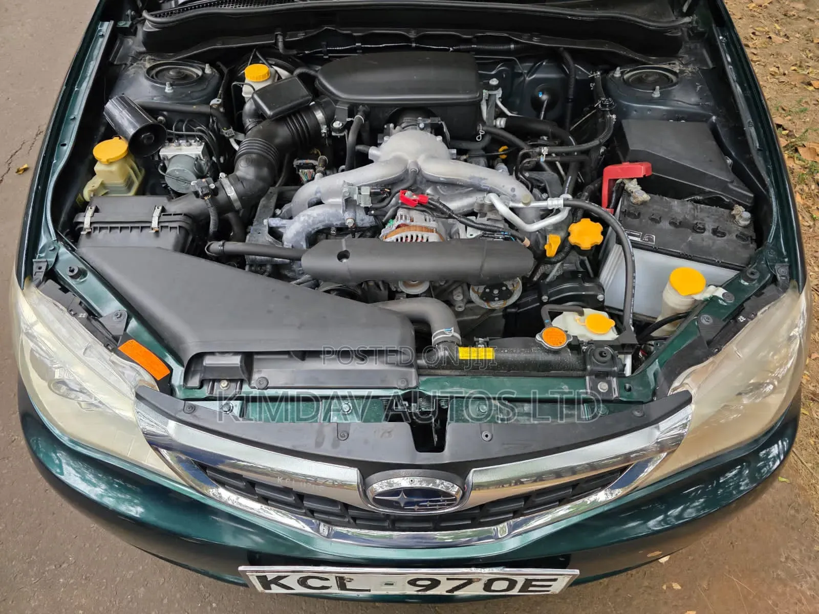 Subaru Impreza 2010 Green