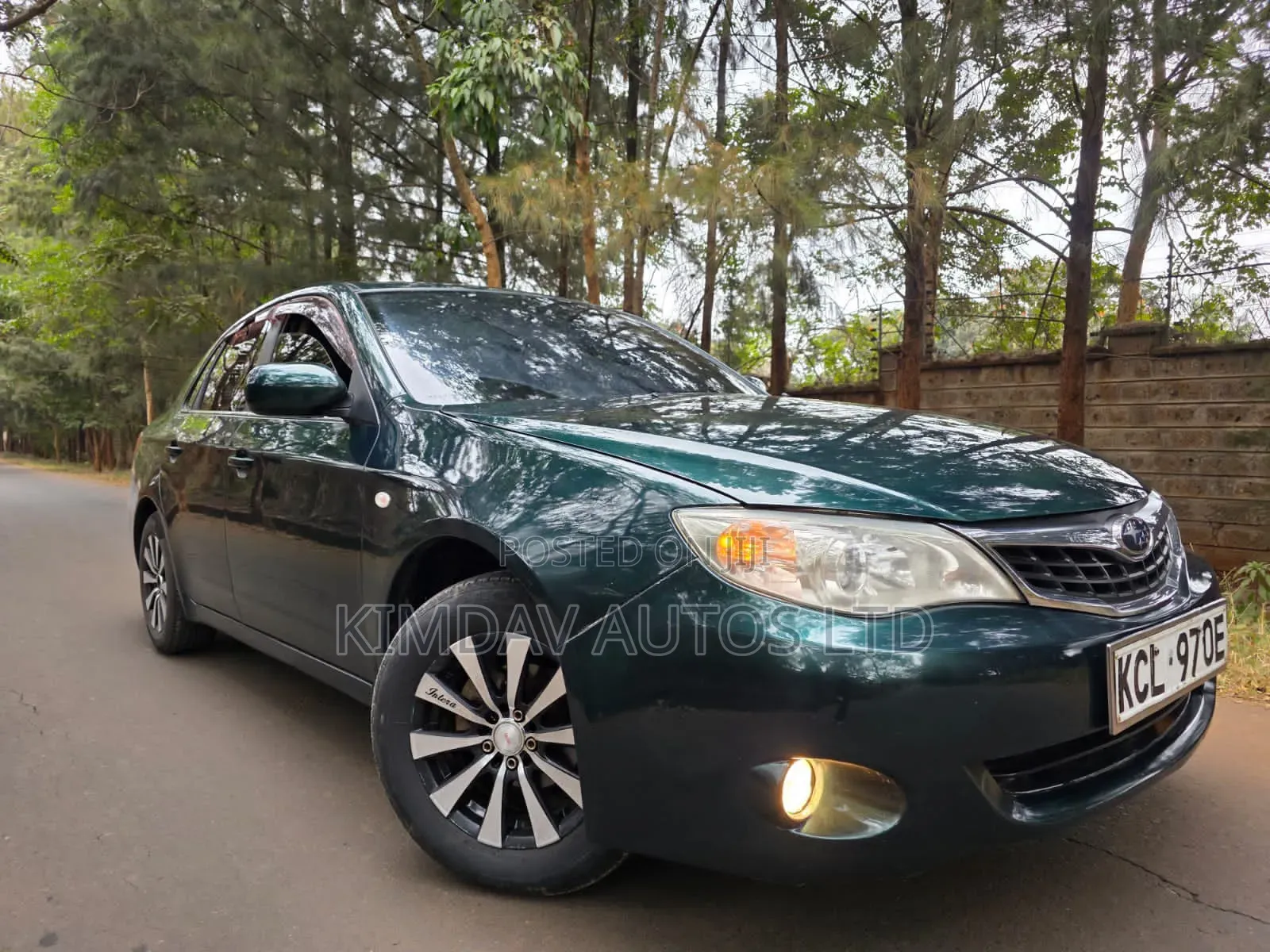 Subaru Impreza 2010 Green
