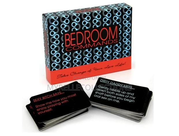 Bedroom Command Card Game for Adults