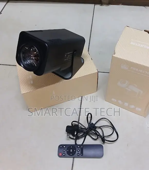 HY320 Portable Smart Projector – 1080P HD WiFi Connectivity