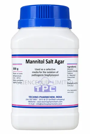 Mannitol Salt Agar 500g – Quality Laboratory Culture Medium