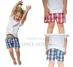 Checked Boys Boxers