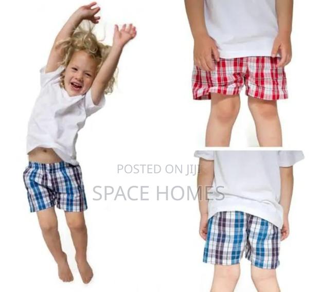 Checked Boys Boxers