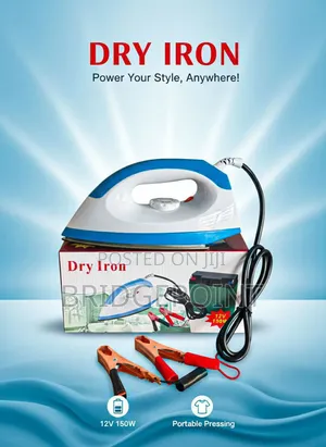 Solar and Battery Dry Iron 12V 150W