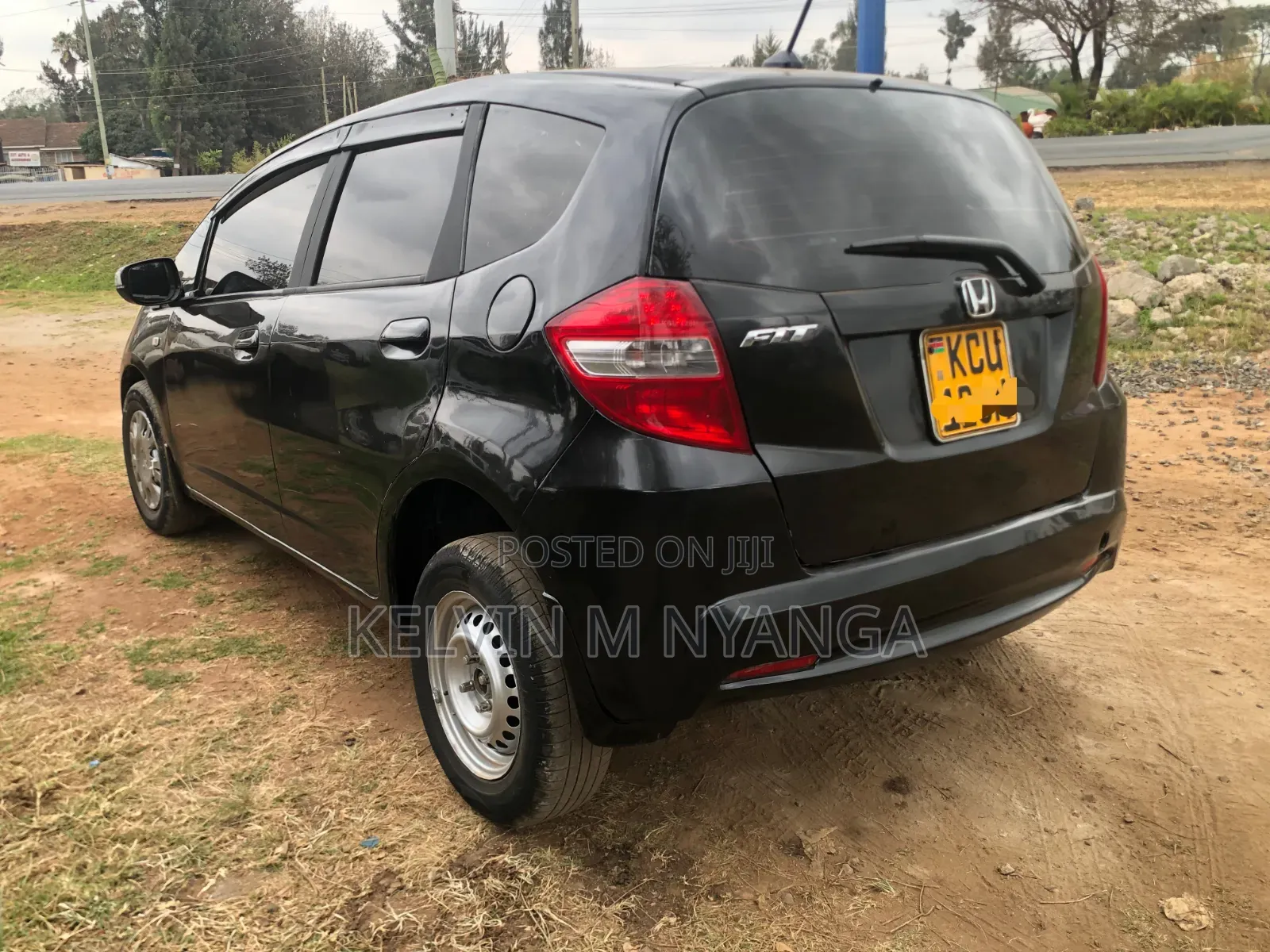Honda Fit Automatic 2011 Black