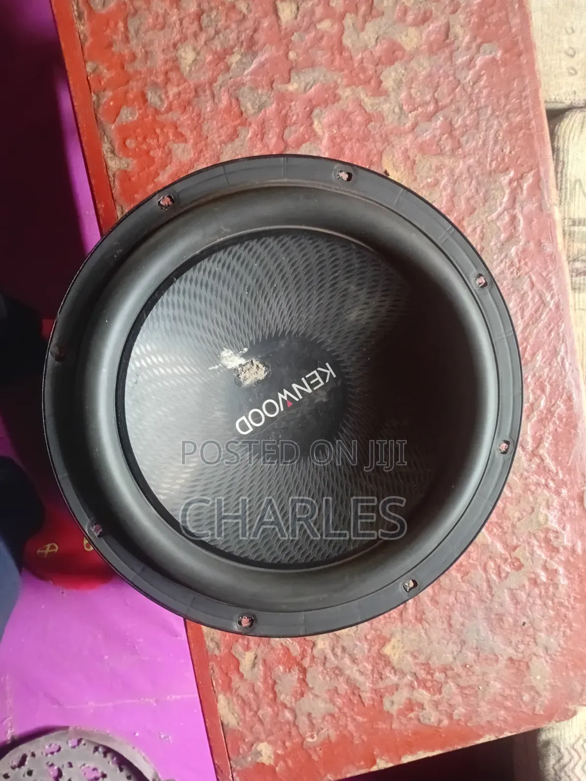 Kenwood KFC-W3013 12-Inch Car Subwoofer.