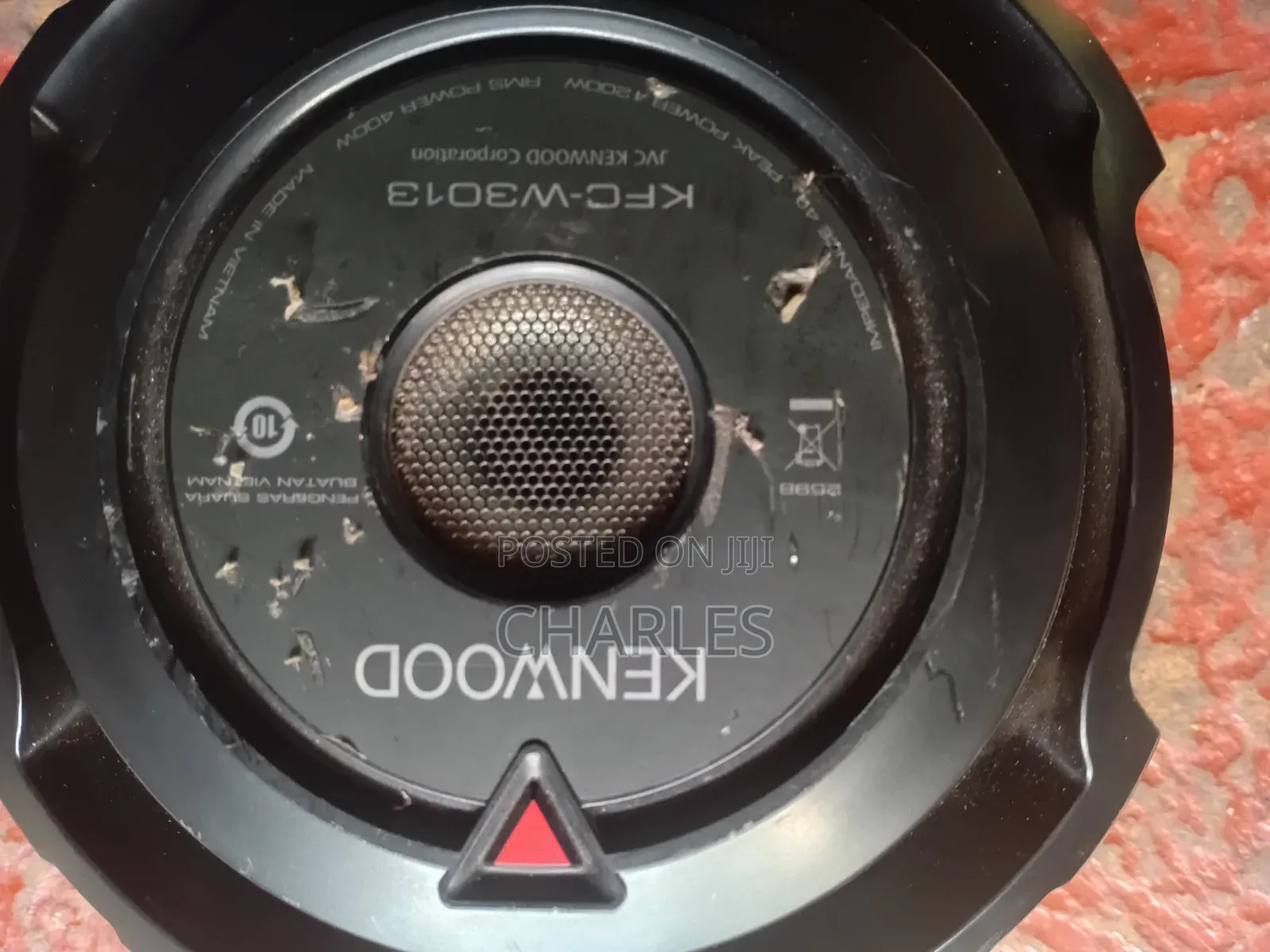 Kenwood KFC-W3013 12-Inch Car Subwoofer.