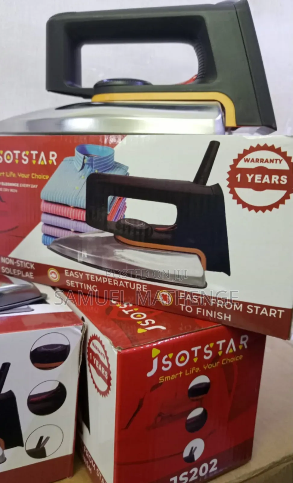 Professional Clothes Iron – Powerful Heat Performance