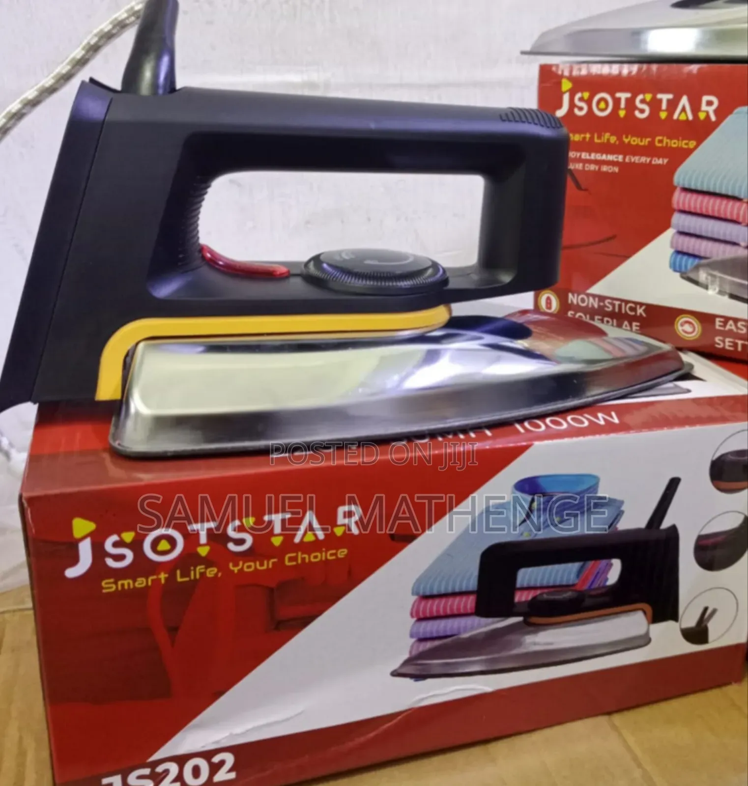 Professional Clothes Iron – Powerful Heat Performance