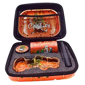 Cookies Led Light Ashtray Smoking Gift Kit Set Bag