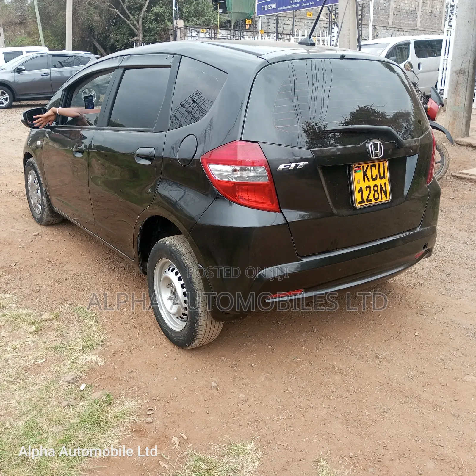 Honda Fit Automatic 2011 Black