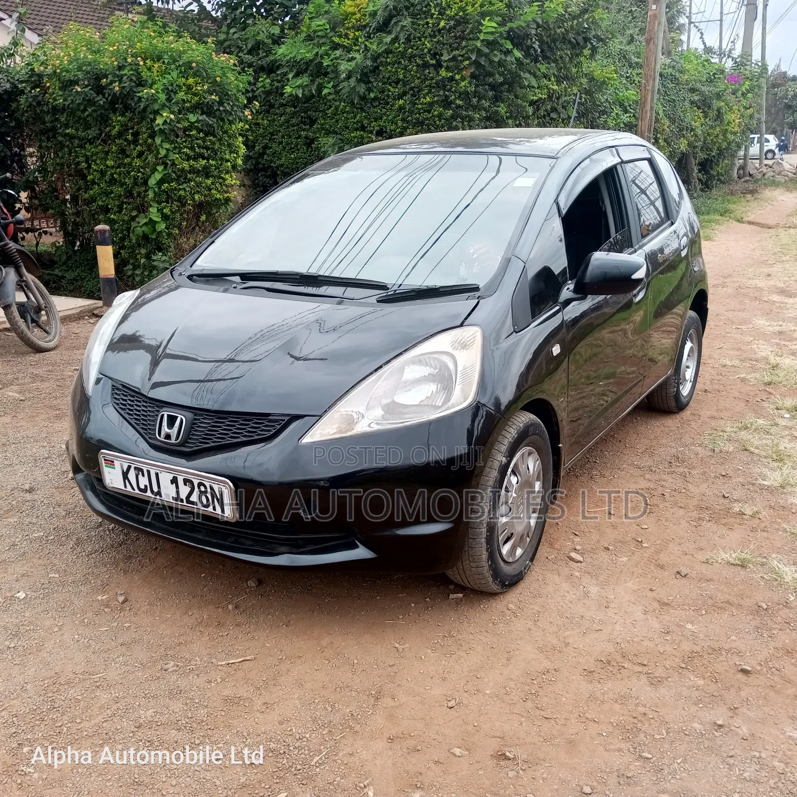 Honda Fit Automatic 2011 Black