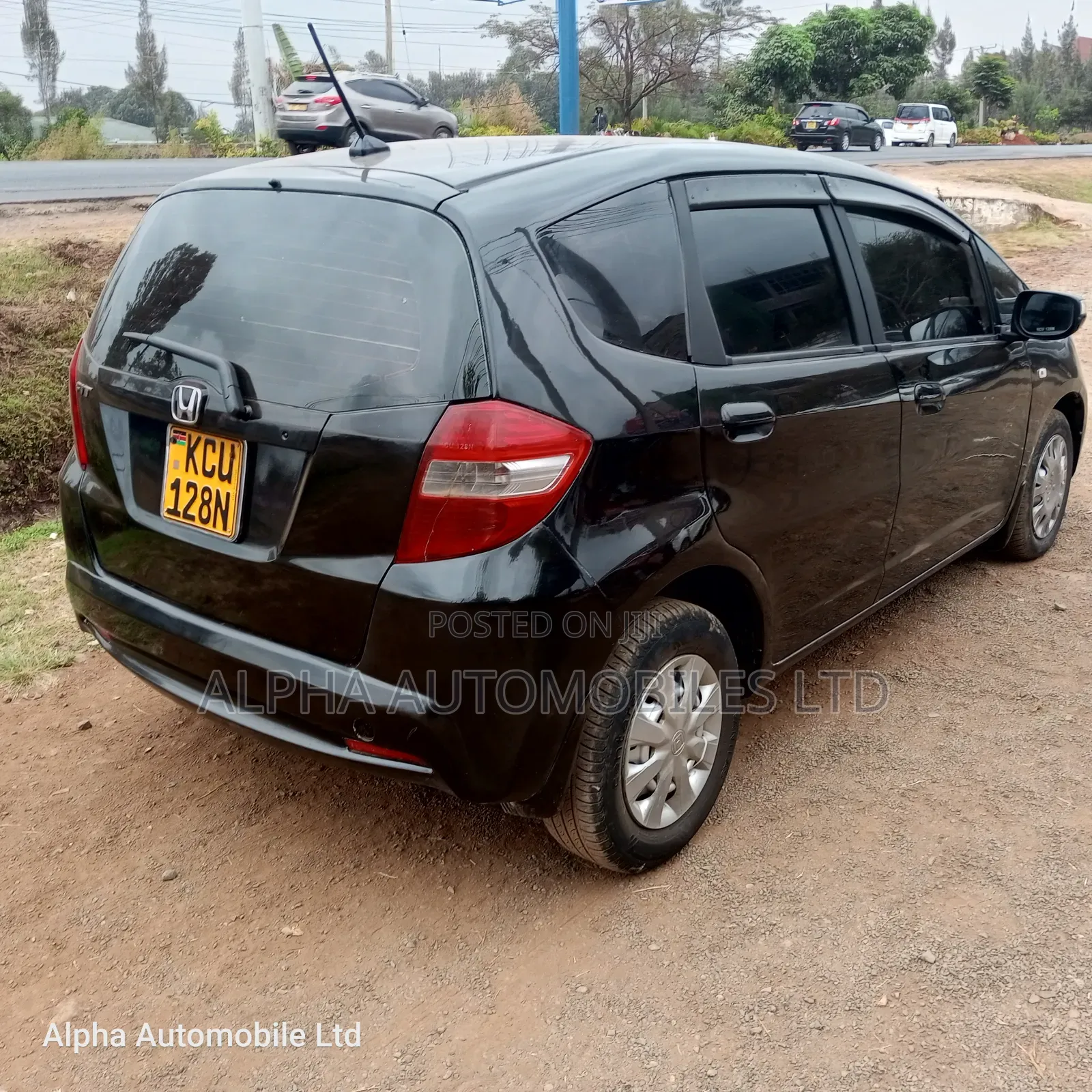 Honda Fit Automatic 2011 Black